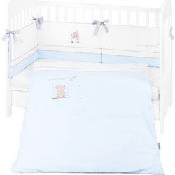 KikkaBoo Dream Big Σετ Κούνιας 70x140cm Blue 2τμχ