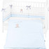KikkaBoo Dream Big Σετ Κούνιας 70x140cm Blue 2τμχ