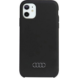 Audi Silicone Back Cover Black (iPhone 11 / XR)