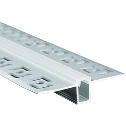 LATE ULTRA MINI TRIMLESS ALUMINUM PROFILE WITH OPAL PC DIFFUSER 2m/pc Ν. P129N