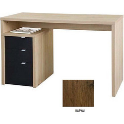 Mellos Home Bicolor Γραφείο 120x48x76cm Καρυδί