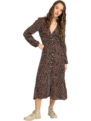 Billabong Cool Nights Midi Καθημερινό Φόρεμα ABJWD00611-BPB