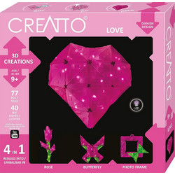 Kosmos Creatto Κατασκευή με LED Love 3493