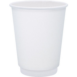 Ποτήρια Χάρτινα Διπλού Τοιχώματος Λευκό 16oz (Συσ./25τεμ)