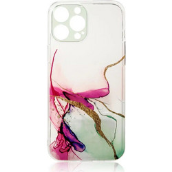 Hurtel Gel Back Cover Mint Marble (iPhone 12 Pro)