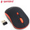 Gembird MUSW-4B-03 Ασύρματο Ποντίκι Black Red