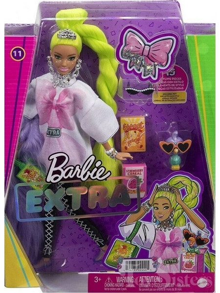 Mattel Barbie Extra Neon Green Hair