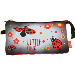 Must Little One Κασετίνα με 3 Θήκες Γκρι 585086
