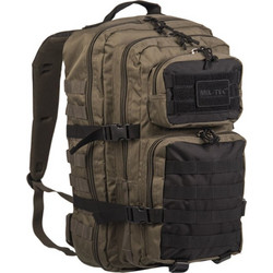 Mil-Tec US Assault Αδιάβροχο Στρατιωτικό Σακίδιο 36lt Καφέ