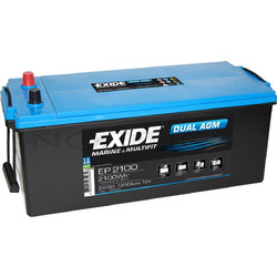 Exide Dual AGM EP2100 12V 240Ah