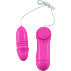Guilty Toys Nippy Bullet Δονητής Bullet για Ζευγάρια με Τηλεχειριστήριο Ροζ
