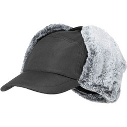 Καπέλο Με Γούνα Winter Cap Trapper Μαύρο