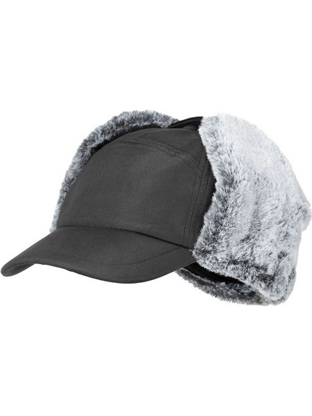 Καπέλο Με Γούνα Winter Cap Trapper Μαύρο