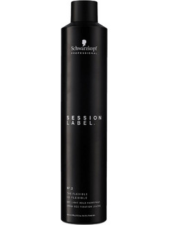 Schwarzkopf Session Label 2 The Flexible Σπρέι Μαλλιών για Κράτημα 500ml