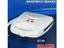 Silver ST06 Τοστιέρα για 2 Τοστ 750W