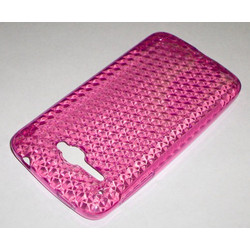 Θήκη TPU Gel Diamonds για Alcatel One Touch X'Pop 5035D (OT-5035D) Diamonds Λαμπερό Ρόζ (ΟΕΜ)