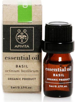 Apivita Βιολογικό Αιθέριο Έλαιο Βασιλικός 5ml