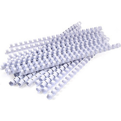 REXEL 45580 BINDING COMBS - 20MM BOX OF 100 WHITE