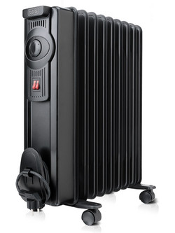 Black & Decker BXRA1500E Καλοριφέρ Λαδιού με 9 Φέτες 1500W