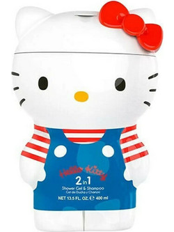 Air Val Hello Kitty Παιδικό Σαμπουάν & Αφρόλουτρο 400ml