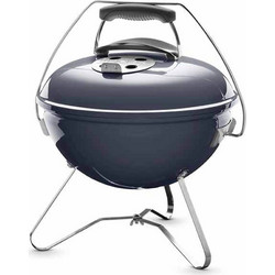 Weber Smokey Joe Premium Slate Blue Ψησταριά Κάρβουνου Στρογγυλή με Καπάκι