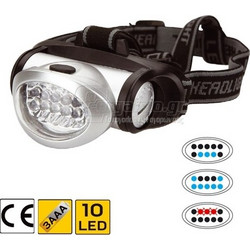 Topex 94W819 Φακός Κεφαλής Εργασίας Μπαταρίας Led