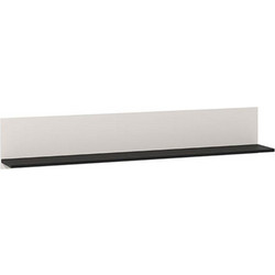 ΡΑΦΙ ΤΟΙΧΟΥ SAVOIA ZP CASHMERE-ΑΝΑΓΛΥΦΟ ΜΑΥΡΟ 137x20x24εκ d.f.l 11013524