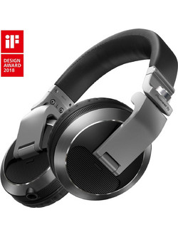 Pioneer HDJ-X7 Ενσύρματα Ακουστικά DJ Over Ear Ασημί