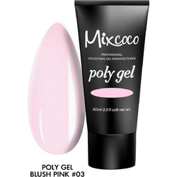 Mixcoco Blush Pink Poly Gel 60ml