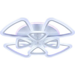 Φωτιστικό οροφής LED - Πλαφονιέρα με Dimmer - 5132-8WH+RGB - 943680
