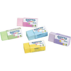 Γόμα Giotto MiniGomma Pastel 5 Χρώματα