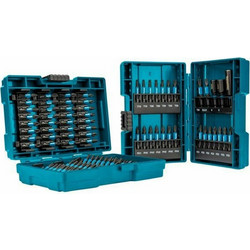 Σετ Τρυπάνια με Κυλινδρικό Στέλεχος Makita E-03109 90τμχ