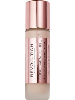 Makeup Revolution Conceal & Define Full Coverage F2 Liquid Foundation 23ml