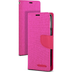 Mercury Canvas Diary Book Pink (iPhone 13 Pro)