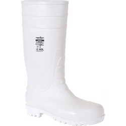 Portwest Steelite FW84 S4 Γαλότσες Ασφαλείας Γονάτου Λευκές