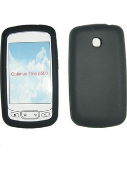VOLTE-TEL ΘΗΚΗ LG OPTIMUS ONE P500 ΣΙΛΙΚΟΝΗΣ BLACK
