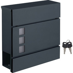 Songmics Γραμματοκιβώτιο Anthracite (GMB052G01) (SNGGMB052G01)