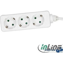 REV Socket line 3-fold 1,4 m white (512342555)