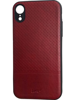 Beeyo Premium Case για iPhone XR, maroon
