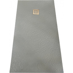 Sparke Mimart Ντουζιέρα Ακρυλική Τετράγωνη 80x80cm Γκρι