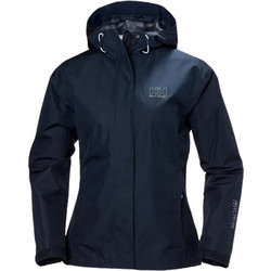Helly Hansen Seven Αθλητικό Γυναικείο Μπουφάν Χειμωνιάτικο Κοντό Navy Μπλε 62066-598