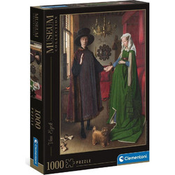 Puzzle Clementoni Museum Collection Van Eyck, The Arnolfini Portrait 1000 Κομμάτια
