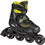 Playlife Joker Inline Αυξομειούμενα Rollers Παιδικά Μαύρα Κίτρινα 19.880263