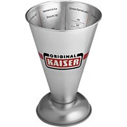 KAISER Patisserie measuring cup funnel-shaped, integrated scale