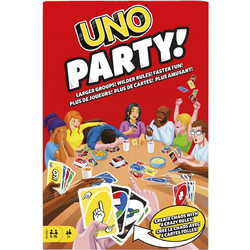 Mattel UNO Party Επιτραπέζιο Παιχνίδι για 7+ Ετών για 6-16 Παίκτες