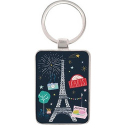 KIUB PARIS ΜΠΡΕΛΟΚ 4X5.4 cm BLEU NUIT (54PCR32F09)
