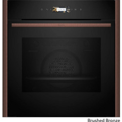 Neff B29CR7KY0 Brushed Bronze Flex Design Kit Φούρνος Ηλεκτρικός Άνω Πάγκου 71lt με Πυρόλυση 59.6cm