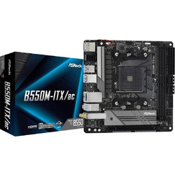 Asrock B550M-ITX/ac Motherboard Mini ITX με AMD AM4 Socket
