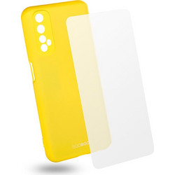 EGOBOO backcover for Realme 7i, Lime + Tempered Glass