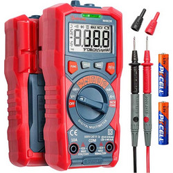 AstroAI Πολύμετρο Digital Multimeter, TRMS 4000 Counts Auto-Ranging Ohmmeter Voltmeter 1.5v/9v/12v Battery Voltage Tester (M4KOR)